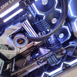Pc Gamer haut de gamme bleu Origin Info System