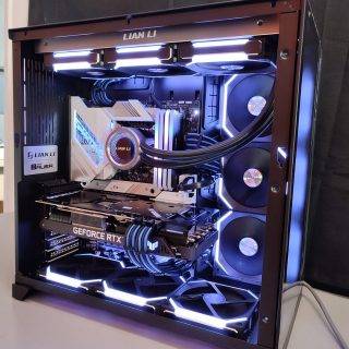 Pc Gamer haut de gamme bleu Origin Info System