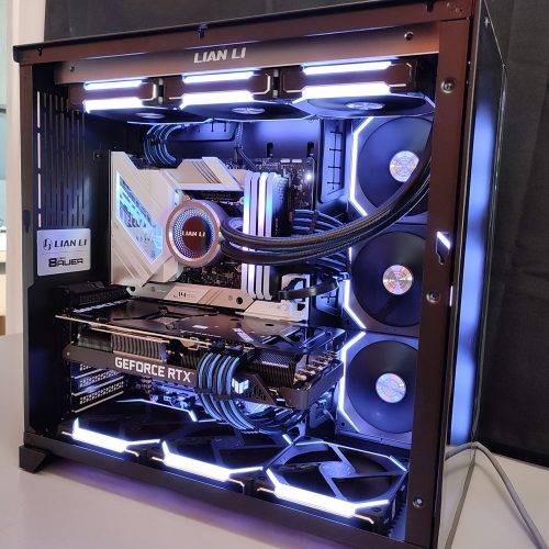 Pc Gamer haut de gamme bleu Origin Info System