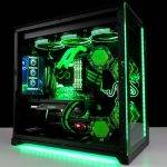 PC Gaming Razer Green - Origin Info System