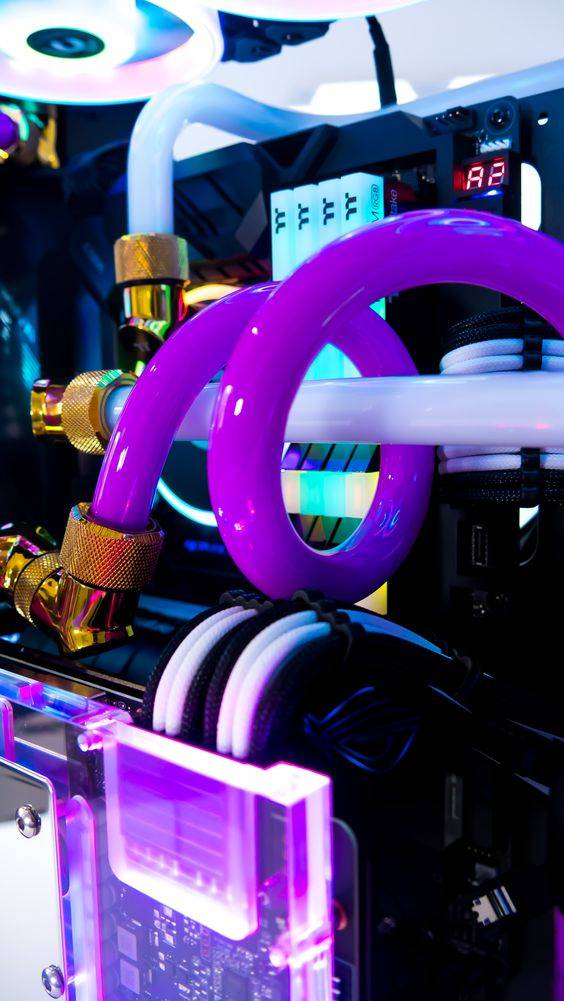 Watercooling personnalisé Origin Info System